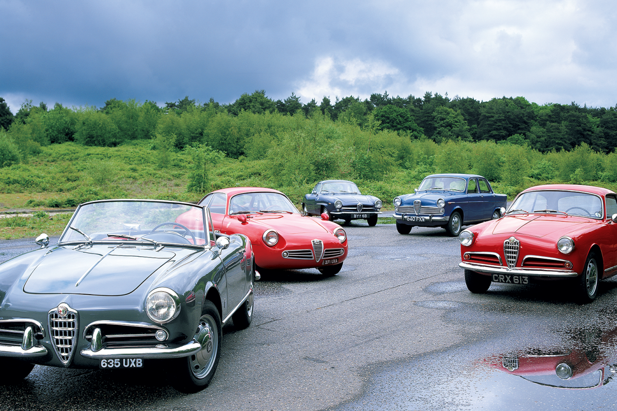 Alfa Romeo Giulietta Sprint, Spider, SS, SZ and ti: glory days