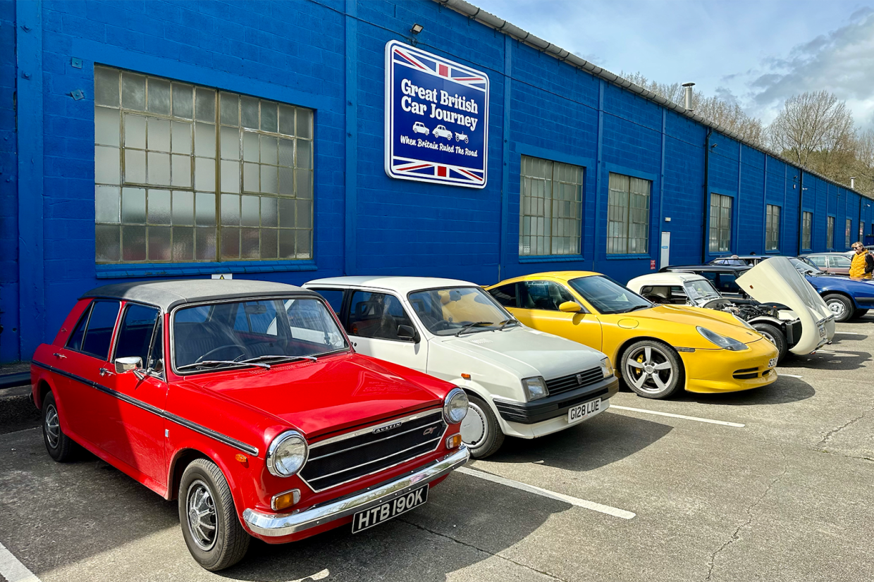 Classic & Sports Car – Great British Car Journey’s tour to Peak Village