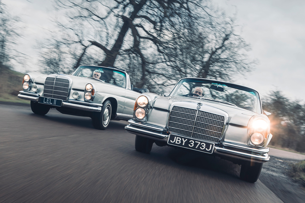 Classic & Sports Car – Mercedes-Benz 220SEb Cabriolet vs 280SE 3.5 Cabriolet: half-price glamour