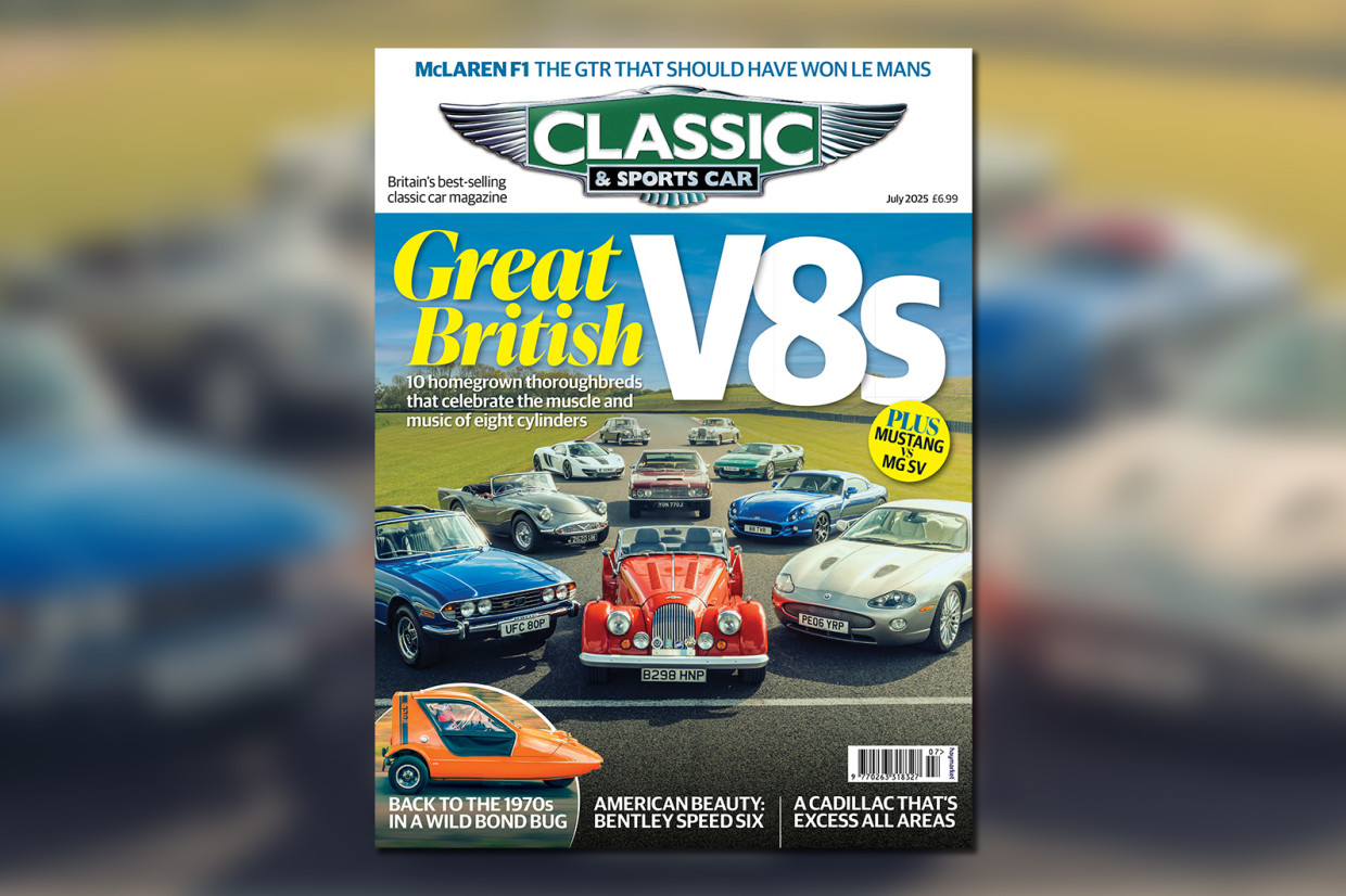 Classic & Sports Car – British V8s: inside the July 2025 issue of Classic & Sports Car