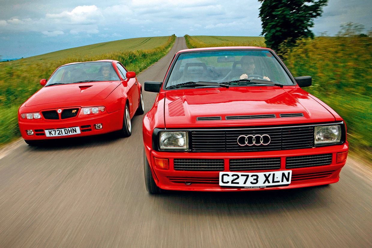 Classic & Sports Car – Audi Sport quattro vs Lancia Hyena: rally cars reinvented