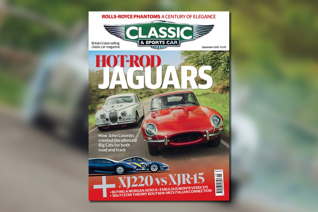 Classic & Sports Car – Hot-rod Jaguars: inside the September 2025 Classic & Sports Car
