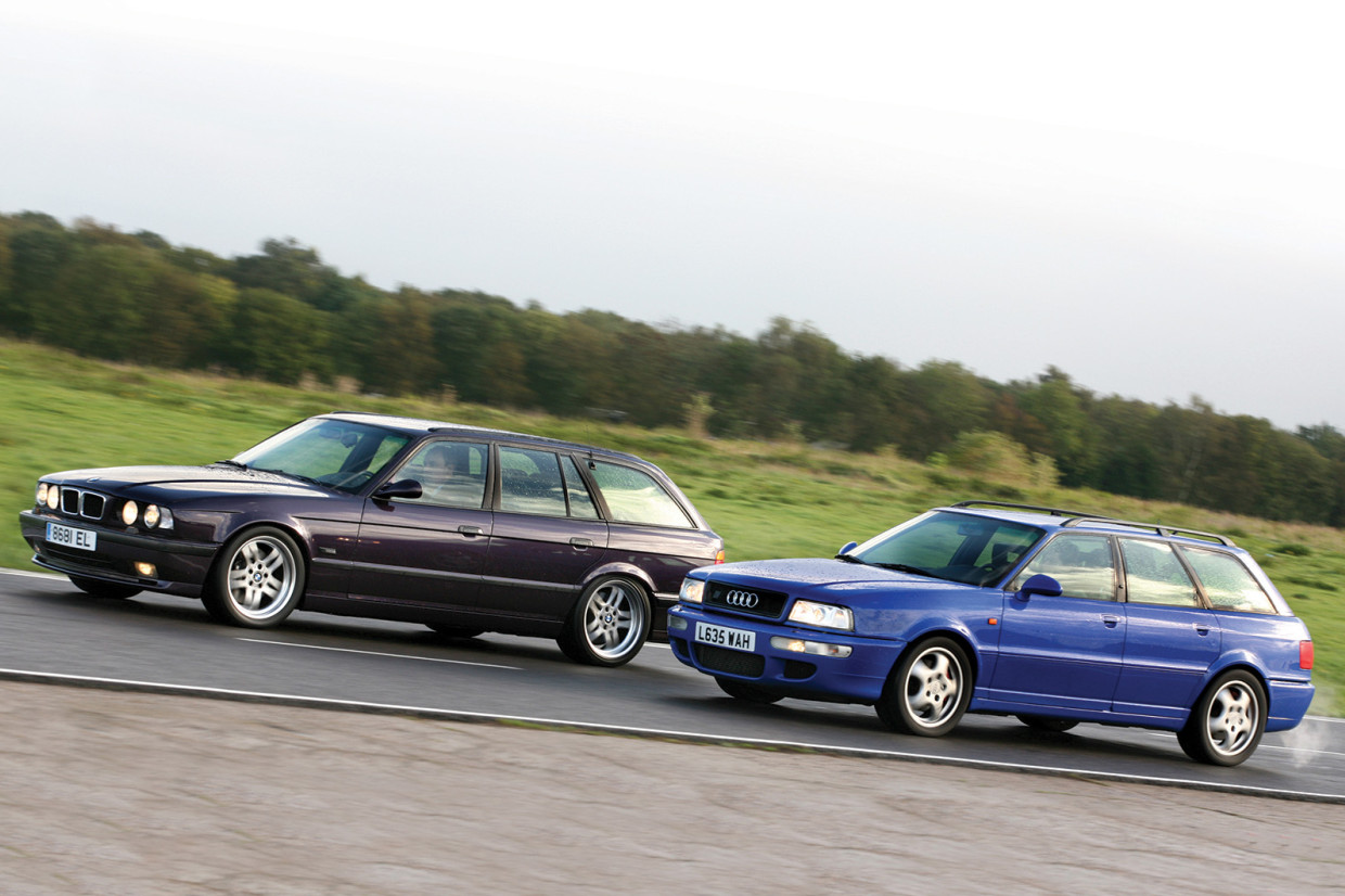 Classic & Sports Car – BMW M5 Touring vs Audi RS2: estates with extra spice