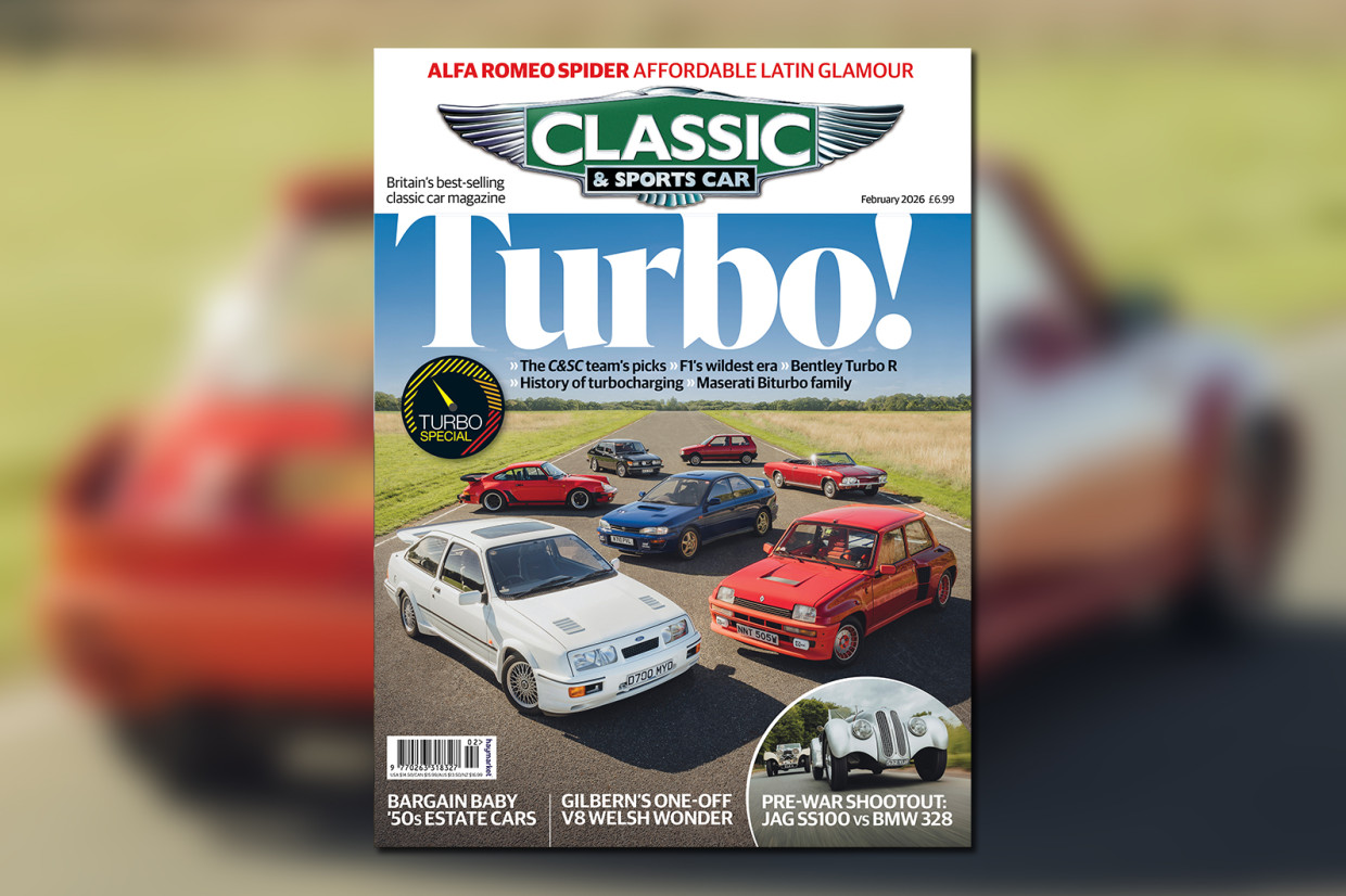 Classic & Sports Car – Turbo special: inside the February 2026 Classic & Sports Car