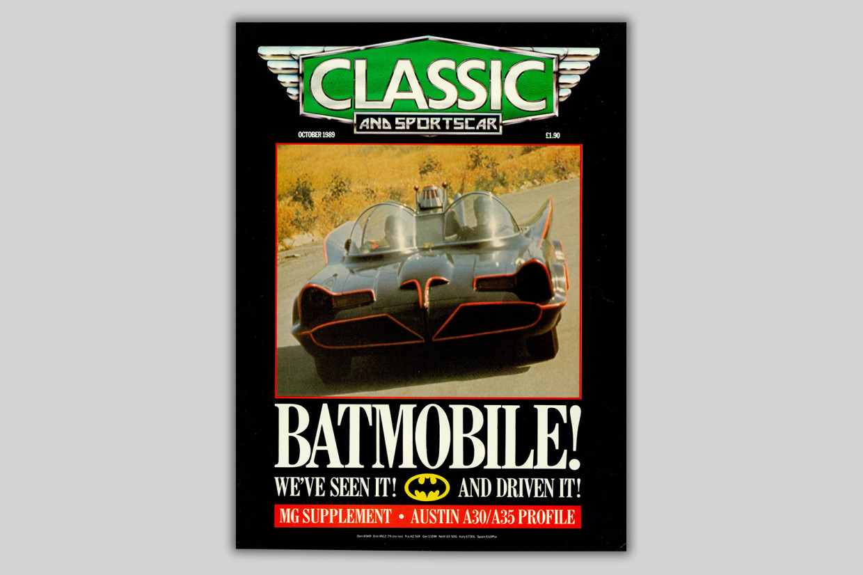 Classic & Sports Car – Remembering when Classic & Sports Car drove the Batmobile