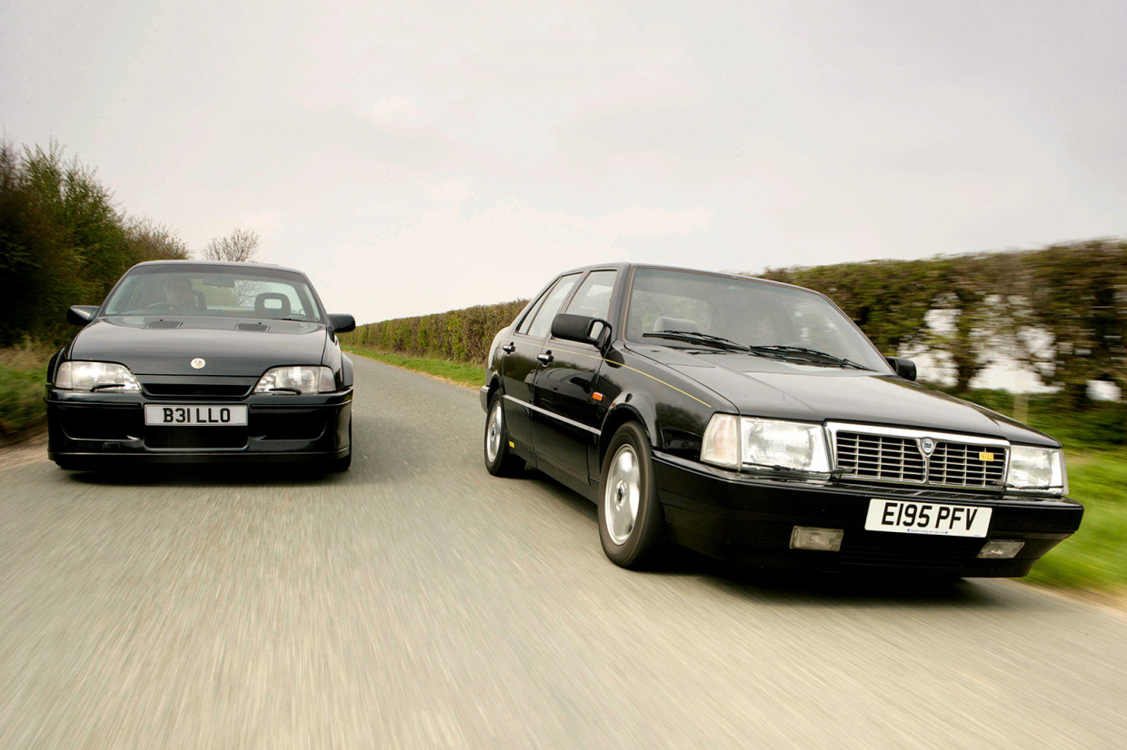 Classic & Sports Car – Lotus Carlton vs Lancia Thema 8.32: looks can be deceiving