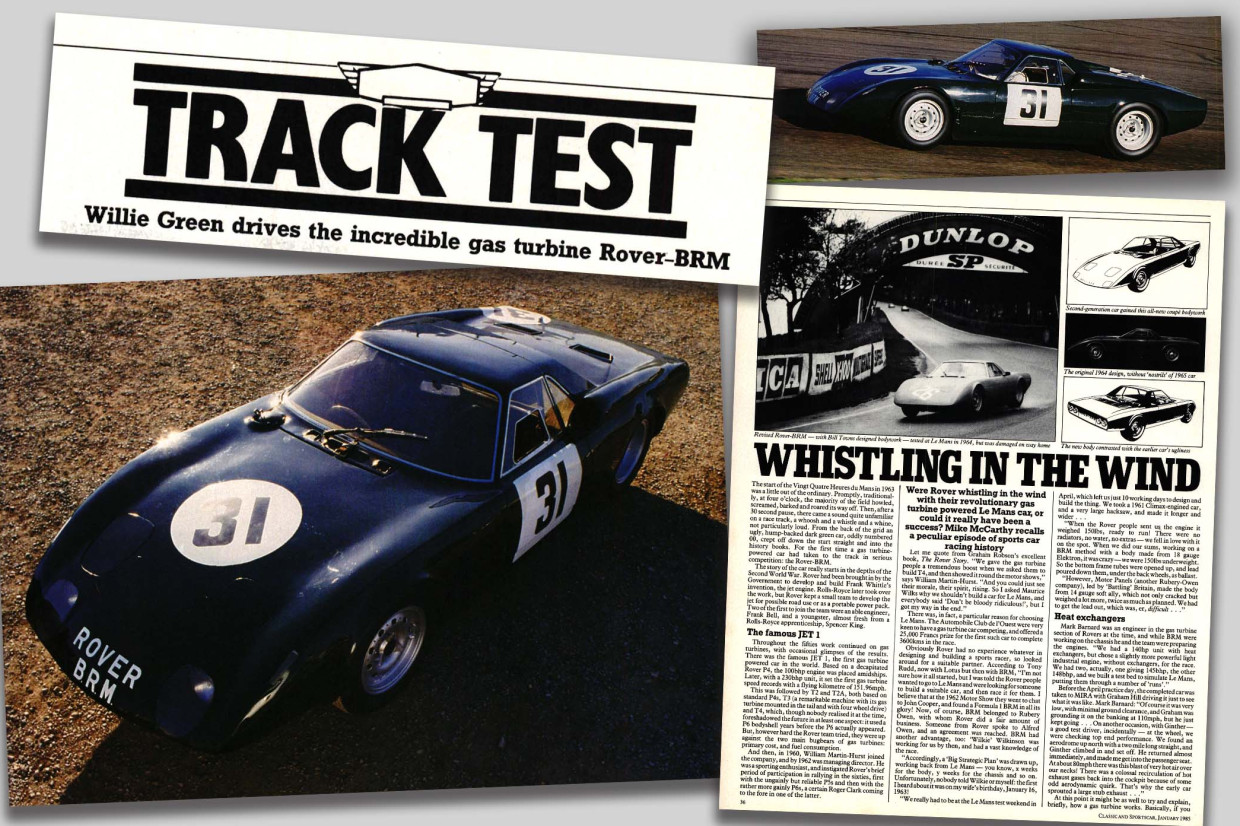 Remember when we drove Rover-BRM's turbine-powered racer