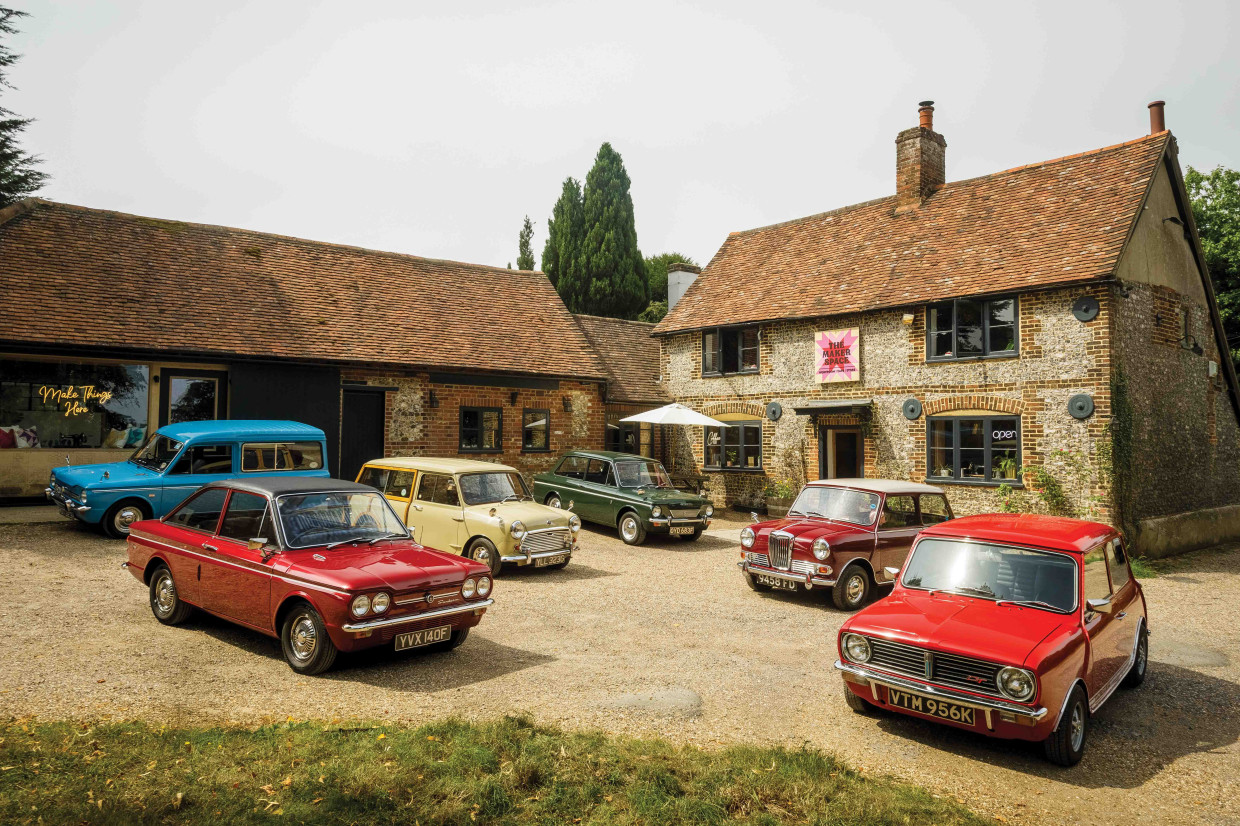Classic & Sports Car – Minis vs Hillman Imps: back to front