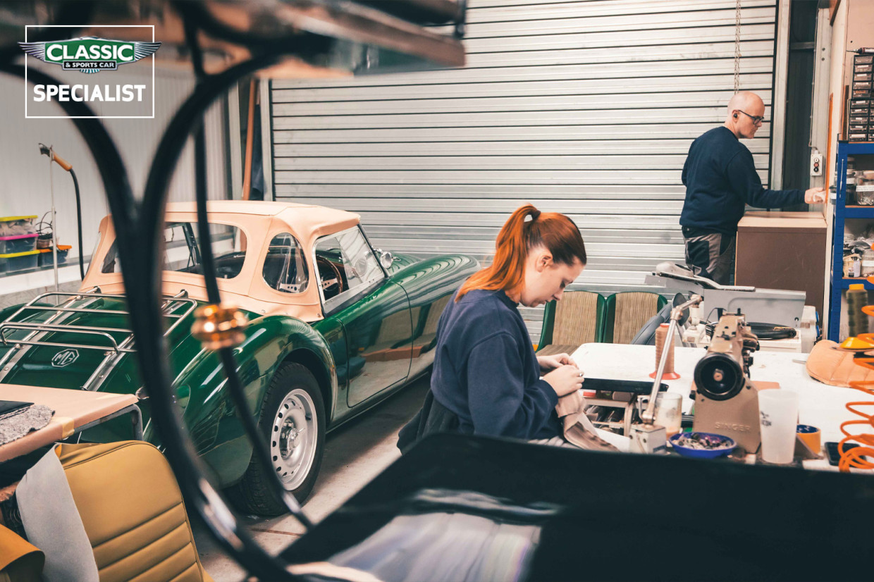 Classic & Sports Car – The specialist: Moore’s Classic Car Interiors