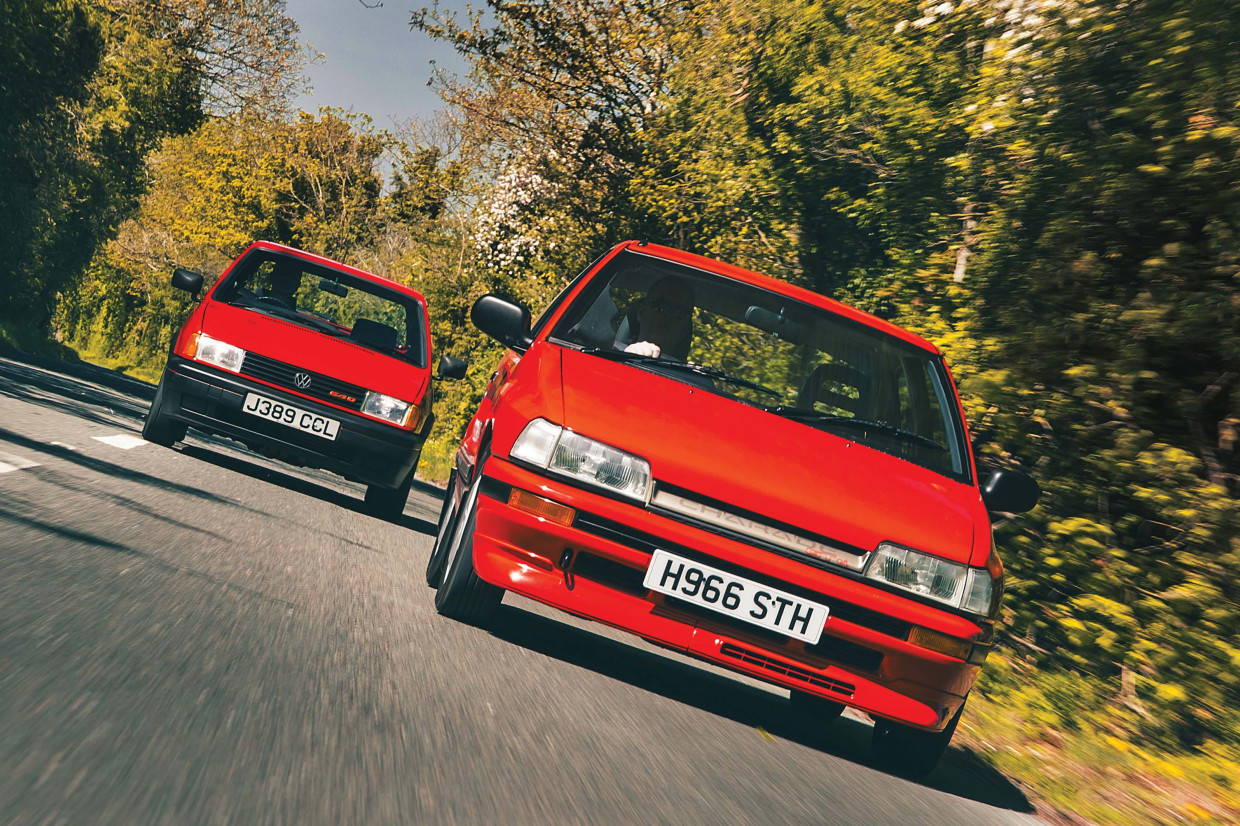 Classic & Sports Car – Volkswagen Polo G40 vs Daihatsu Charade GTti: forced introduction