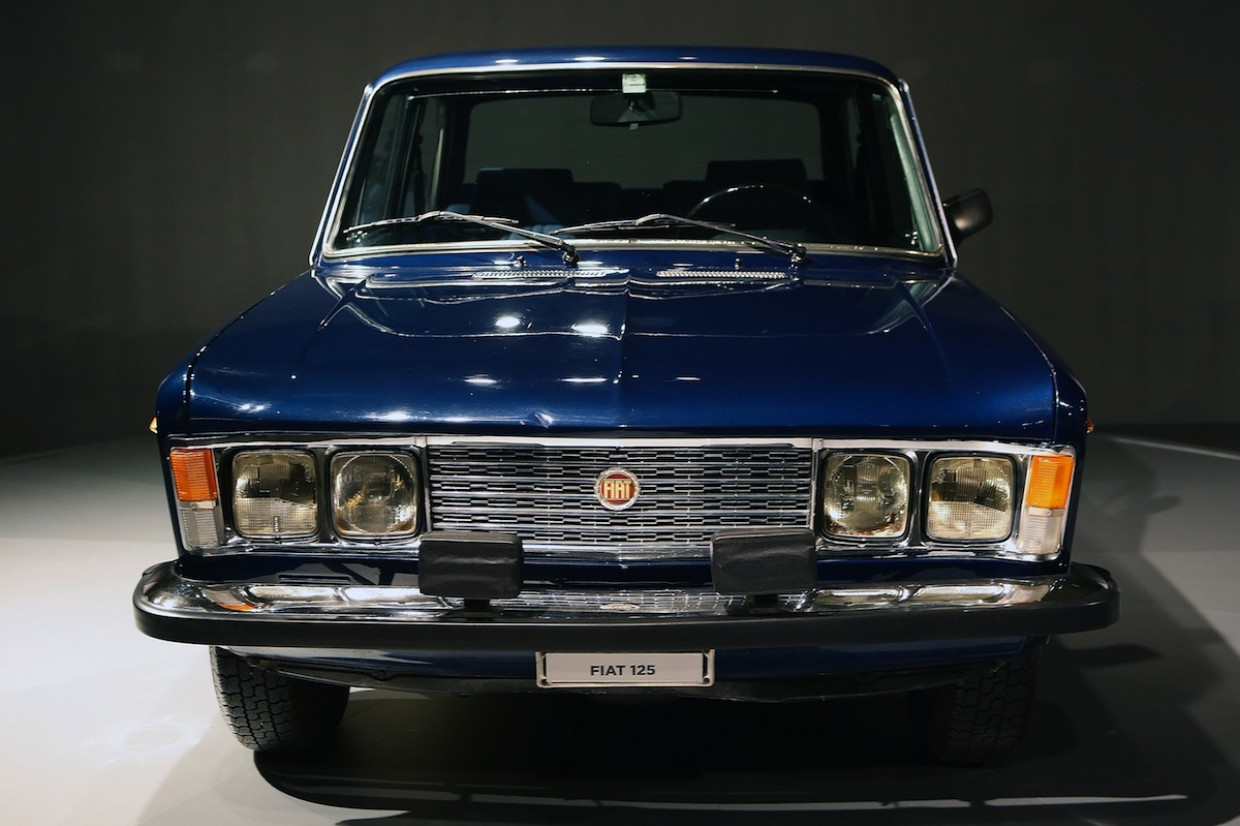 Gianni Agnelli's personal cars go on display in Turin