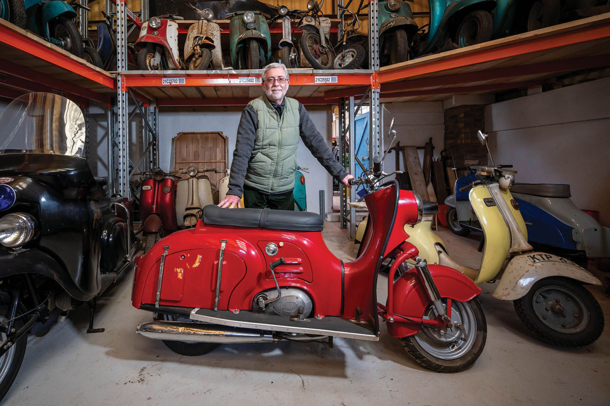 Classic & Sports Car – Also in my garage: classic British scooters and a Lotus Elan