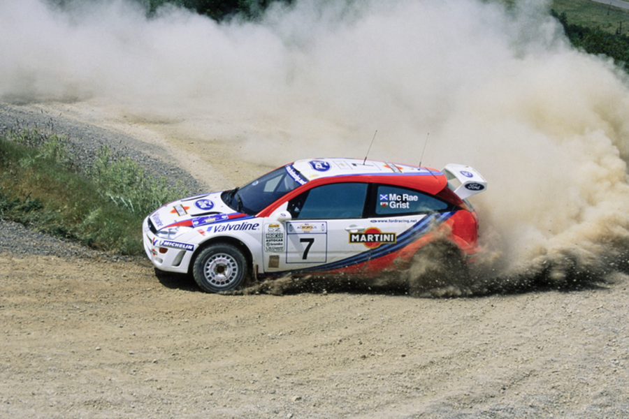 For sale: Ford Focus WRC driven by Colin McRae