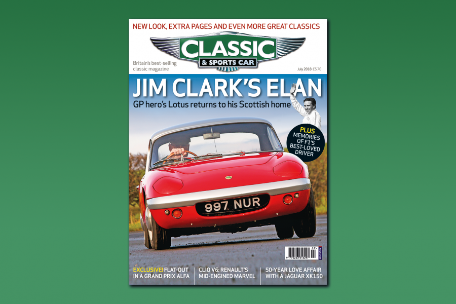 Classic & Sports Car – Celebrating Jim Clark: Inside the July 2018 issue of C&SC