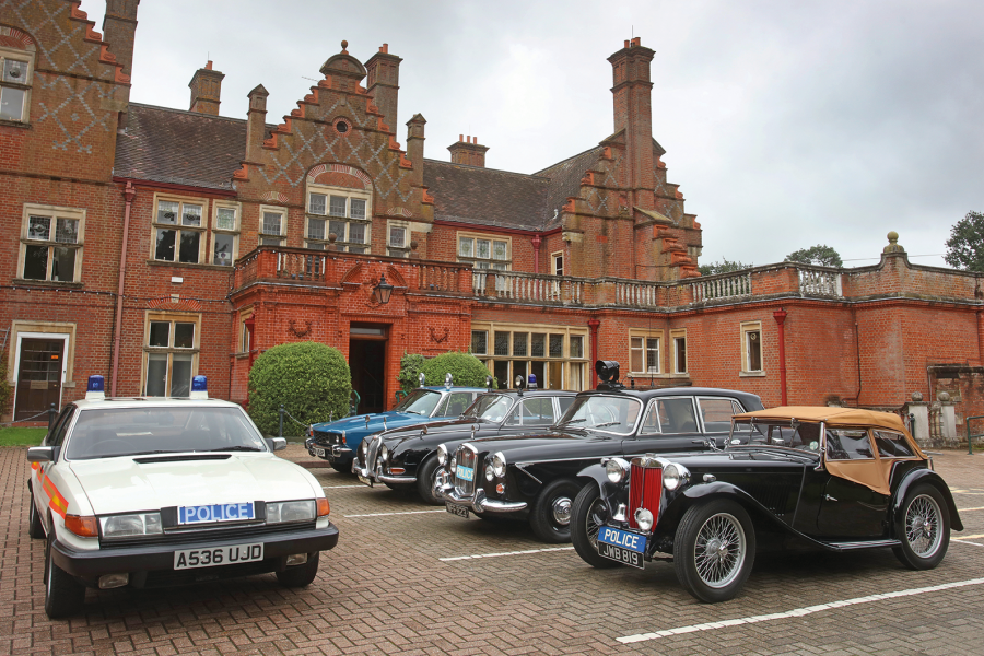 Inside the UK’s finest private collection of classic police cars