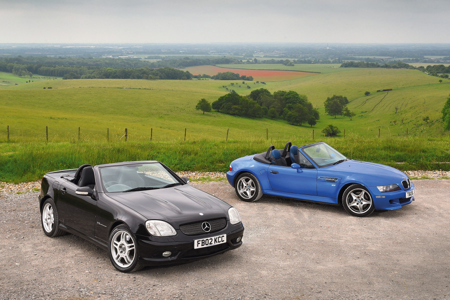 Classic & Sports Car – Natural brawn thrillers: Mercedes-Benz SLK32 AMG vs BMW Z3 M Roadster