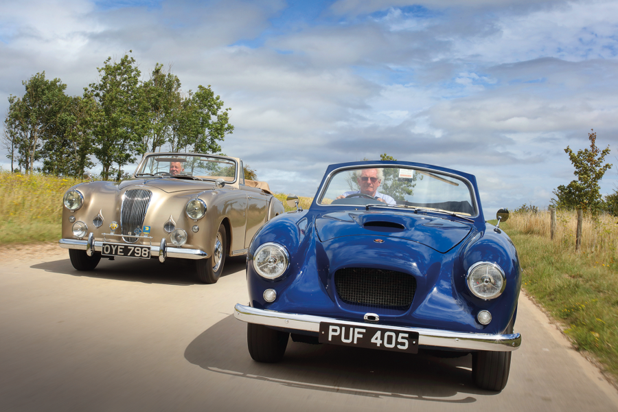 Classic & Sports Car – From the past with presence: Bristol 405 vs Lagonda 3 Litre