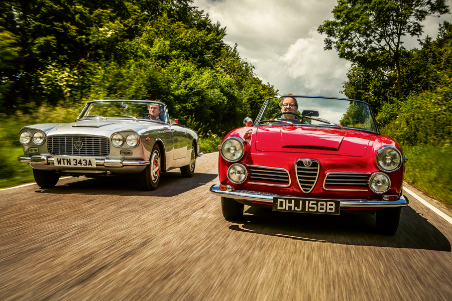Classic & Sports Car – The art of Touring: Lancia Flaminia vs Alfa Romeo Spider