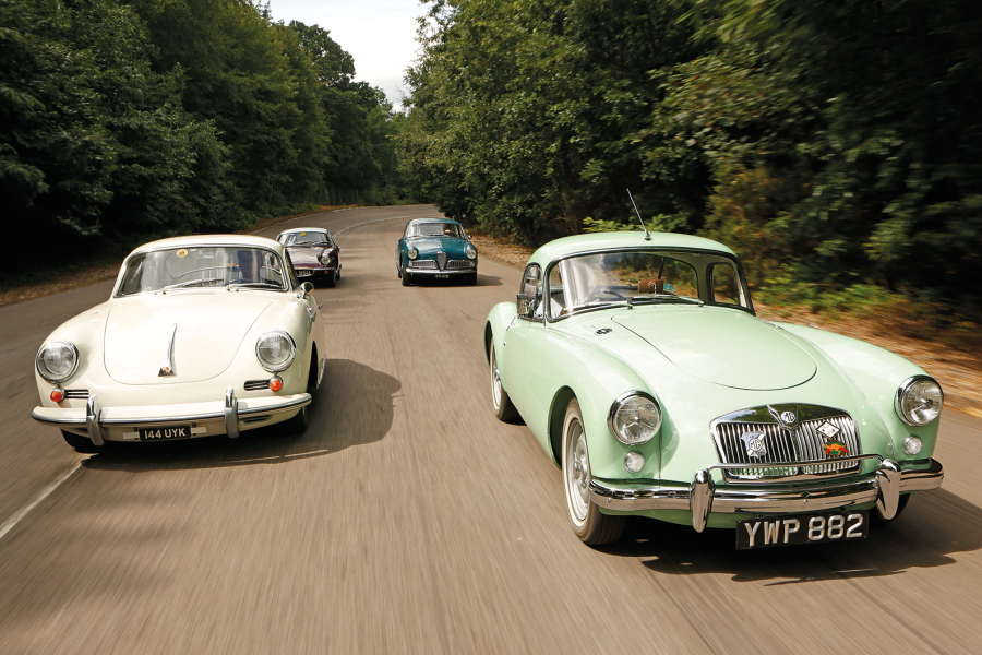 Classic & Sports Car – Little gems: Alfa Romeo vs MG vs Lotus vs Porsche