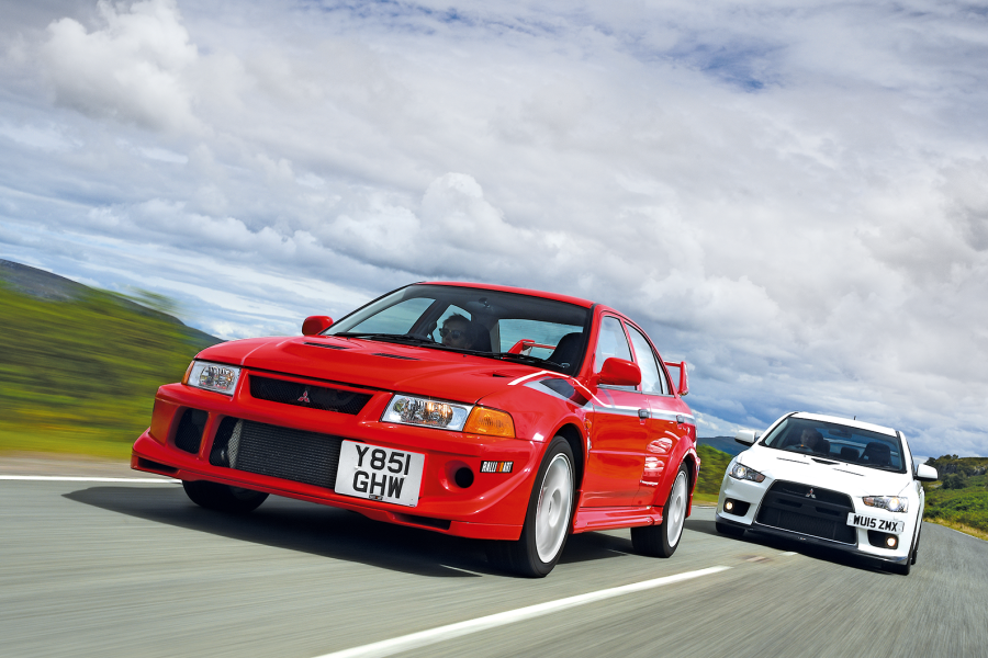 Classic & Sports Car – Signing off in style: Mitsubishi Lancer Evolution VI vs Evolution X
