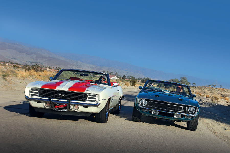 Classic & Sports Car – Muscle-car shoot-out: Chevrolet Camaro SS 396 Indy Pace Car vs Shelby GT500 Cobra Jet
