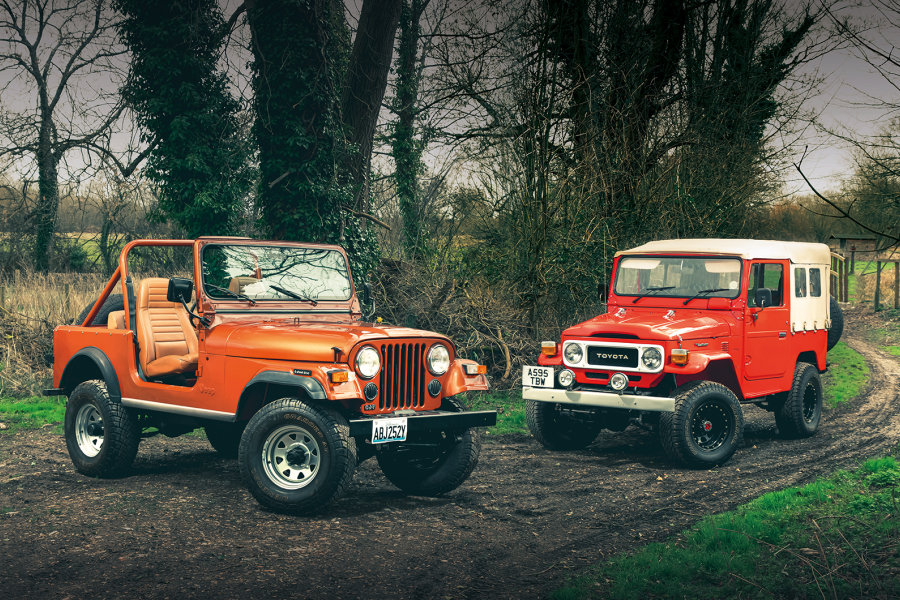 Classic & Sports Car – En vogue off road: Jeep CJ-7 vs Toyota FJ40