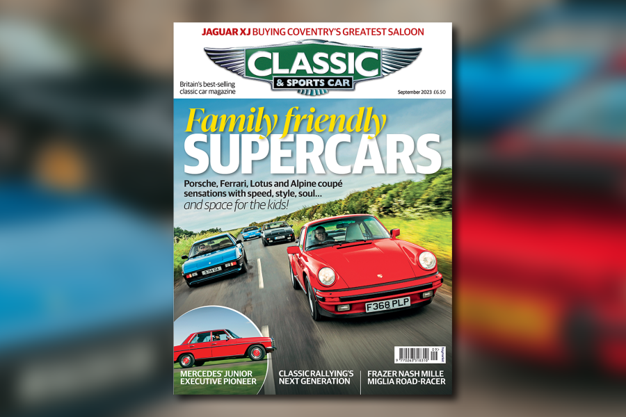 Classic & Sports Car – Family friendly supercars: inside the September 2023 issue of Classic & Sports Car