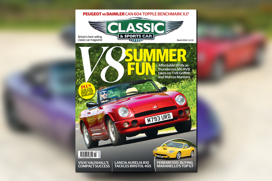 Classic & Sports Car – V8 summer fun: inside the March 2024 issue of Classic & Sports Car