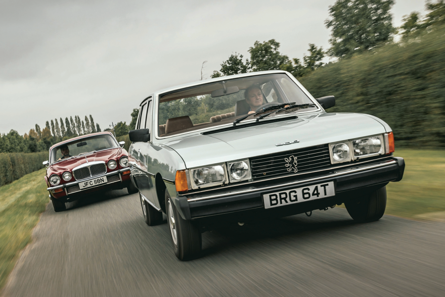 Classic & Sports Car – Daimler Sovereign vs Peugeot 604: cross-Channel showdown
