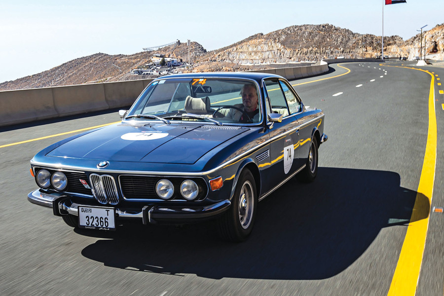 Classic & Sports Car – Driving a BMW 3.0 CS on the 1000 Miglia Experience UAE: Dubai meets Brescia