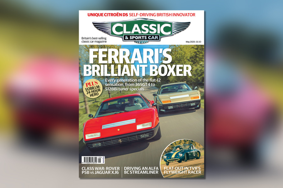 Classic & Sports Car – Ferrari BB family: inside the May 2025 issue of Classic & Sports Car
