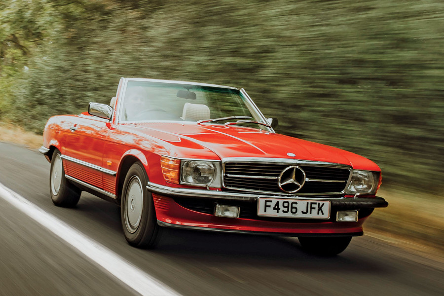 Classic & Sports Car – Mercedes-Benz 420SL in Yorkshire: exploring God’s own country