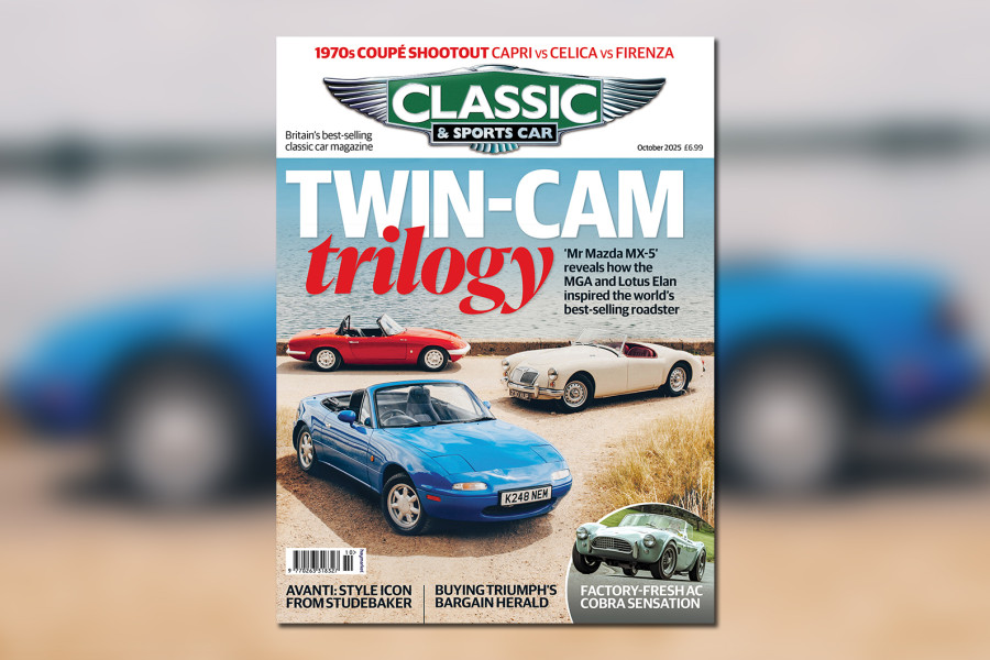 Classic & Sports Car – Twin-cam trilogy: inside the October 2025 Classic & Sports Car