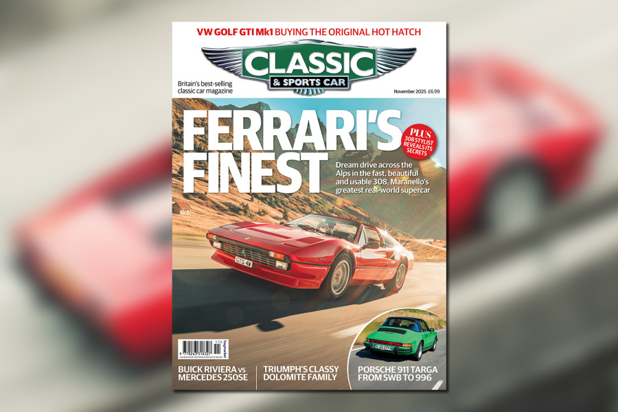 Classic & Sports Car – Ferrari 308 road trip: inside the November 2025 Classic & Sports Car