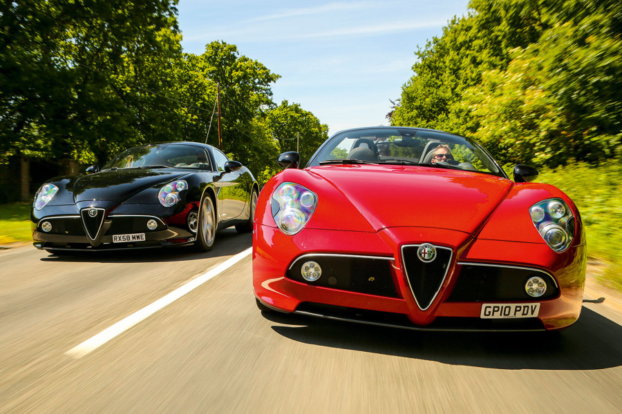 Classic & Sports Car – Alfa Romeo 8C Competizione and Spider: legend reborn