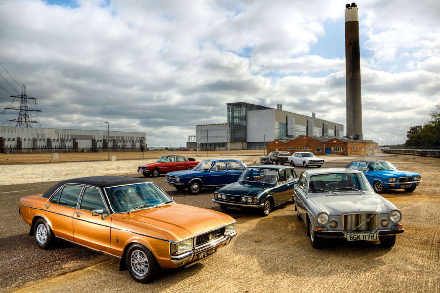 Classic & Sports Car – Ford, Triumph, Volvo, Rover, Audi, Datsun, Wolseley and Vauxhall: barge poll