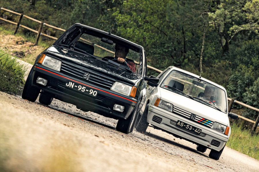 Classic & Sports Car – Peugeot 205 GTI vs 205 Rallye: sibling rivalry
