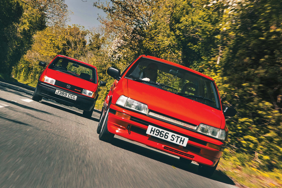 Classic & Sports Car – Volkswagen Polo G40 vs Daihatsu Charade GTti: forced introduction