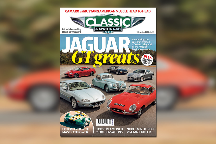 Classic & Sports Car – Jaguar GT greats: inside the November 2026 Classic & Sports Car