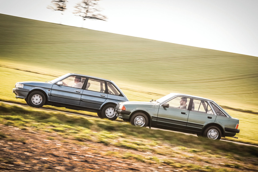 Classic & Sports Car – Austin Maestro Vanden Plas vs Ford Escort Ghia: blue-collar heroes