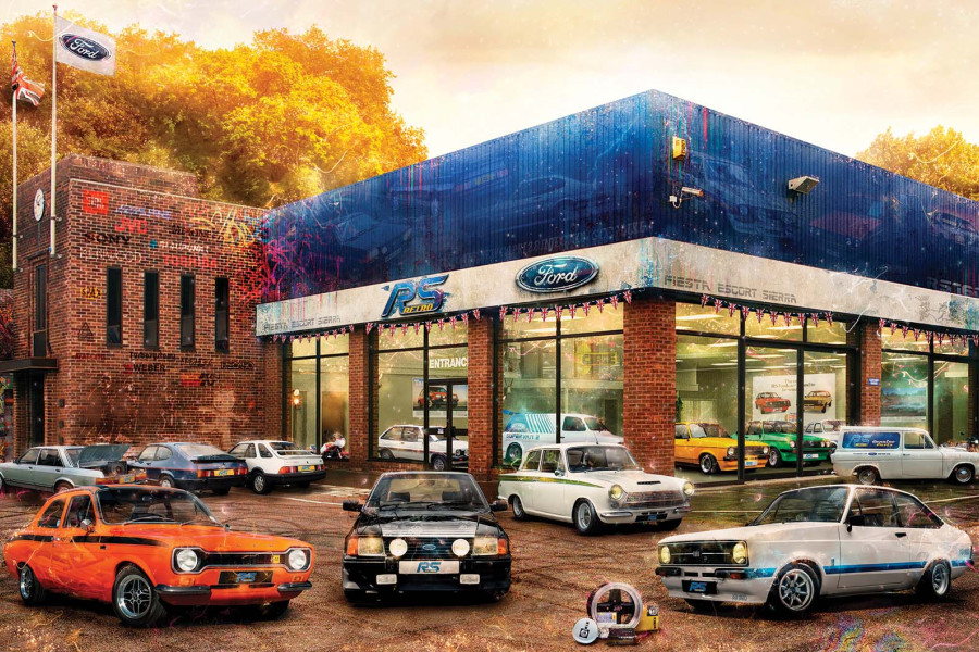 Classic & Sports Car – Motoring art: Mark Davies