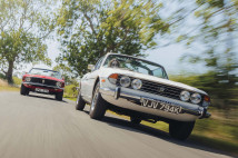 Classic & Sports Car – Triumph Stag vs Ford Mustang Convertible: unlikely rivals