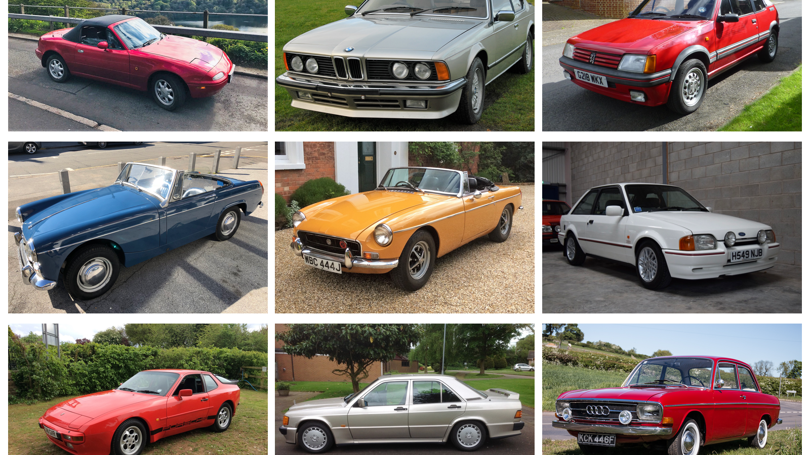 10 under £10K: bargain classics you can buy next week