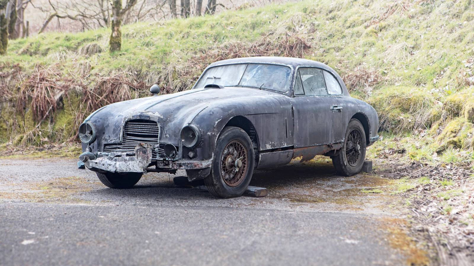 This ruined Aston Martin could be yours for £50K