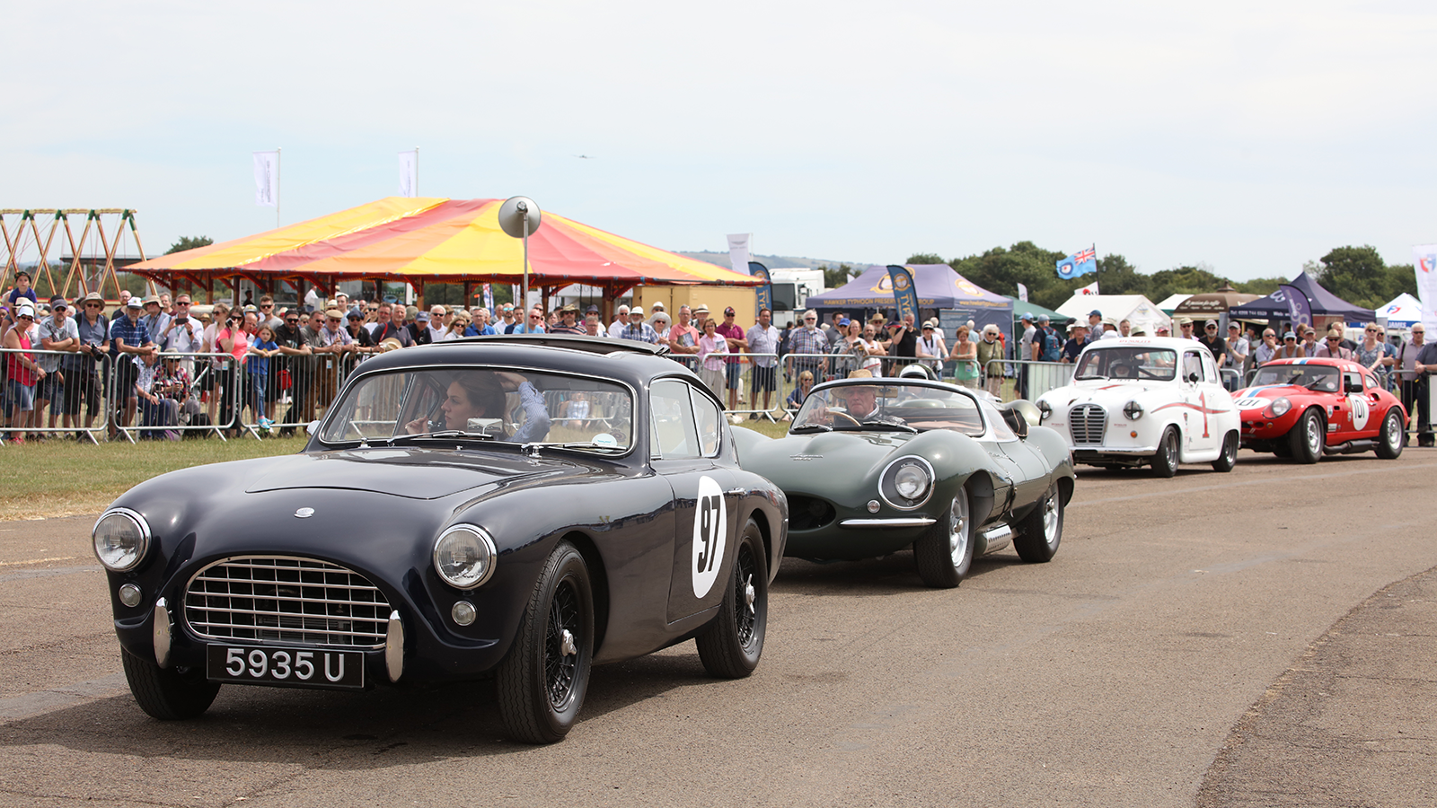 The sights and sounds of The Classic & Sports Car Show in association with Flywheel 2018 at Bicester Heritage