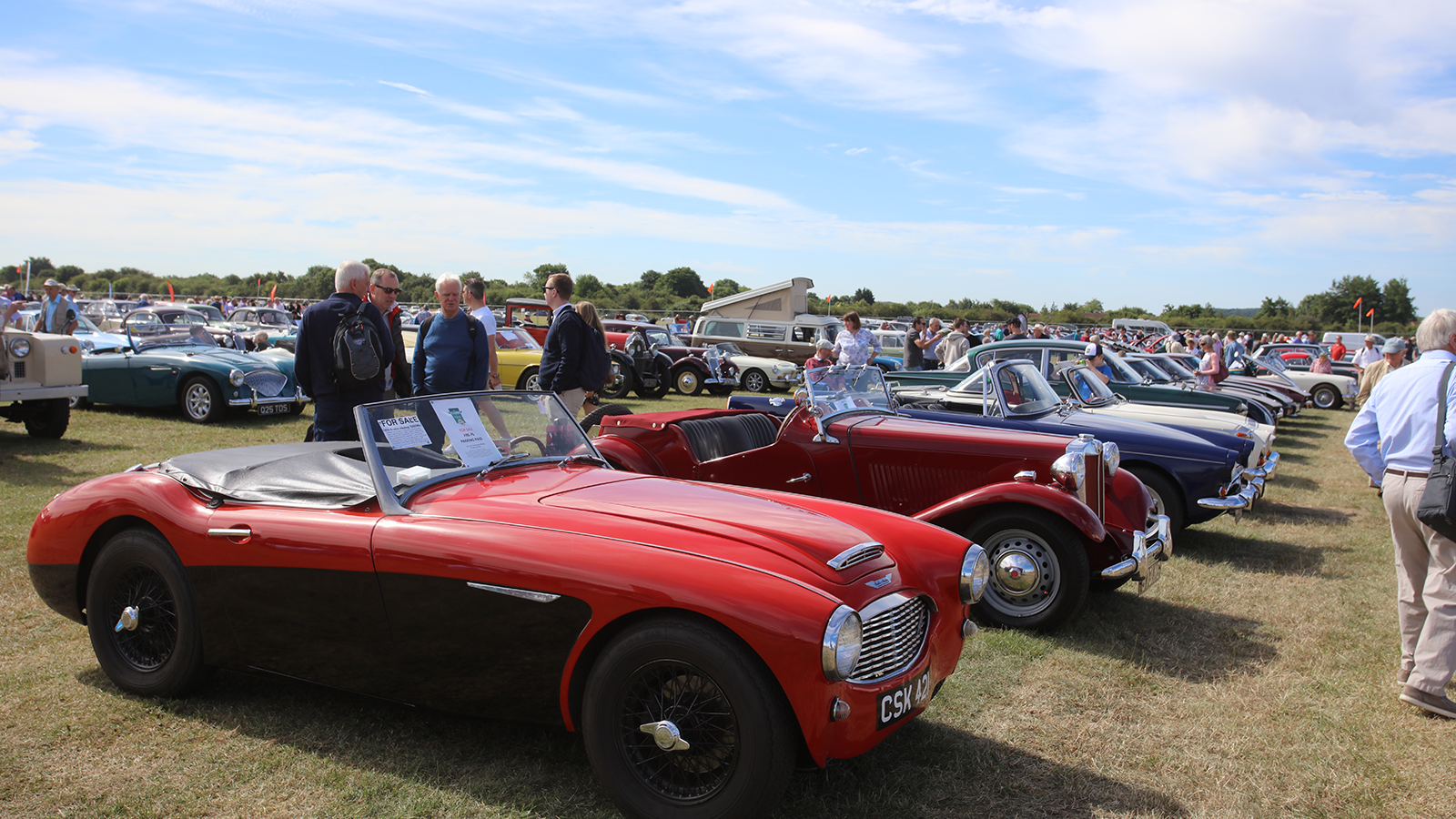 The sights and sounds of The Classic & Sports Car Show in association with Flywheel 2018 at Bicester Heritage