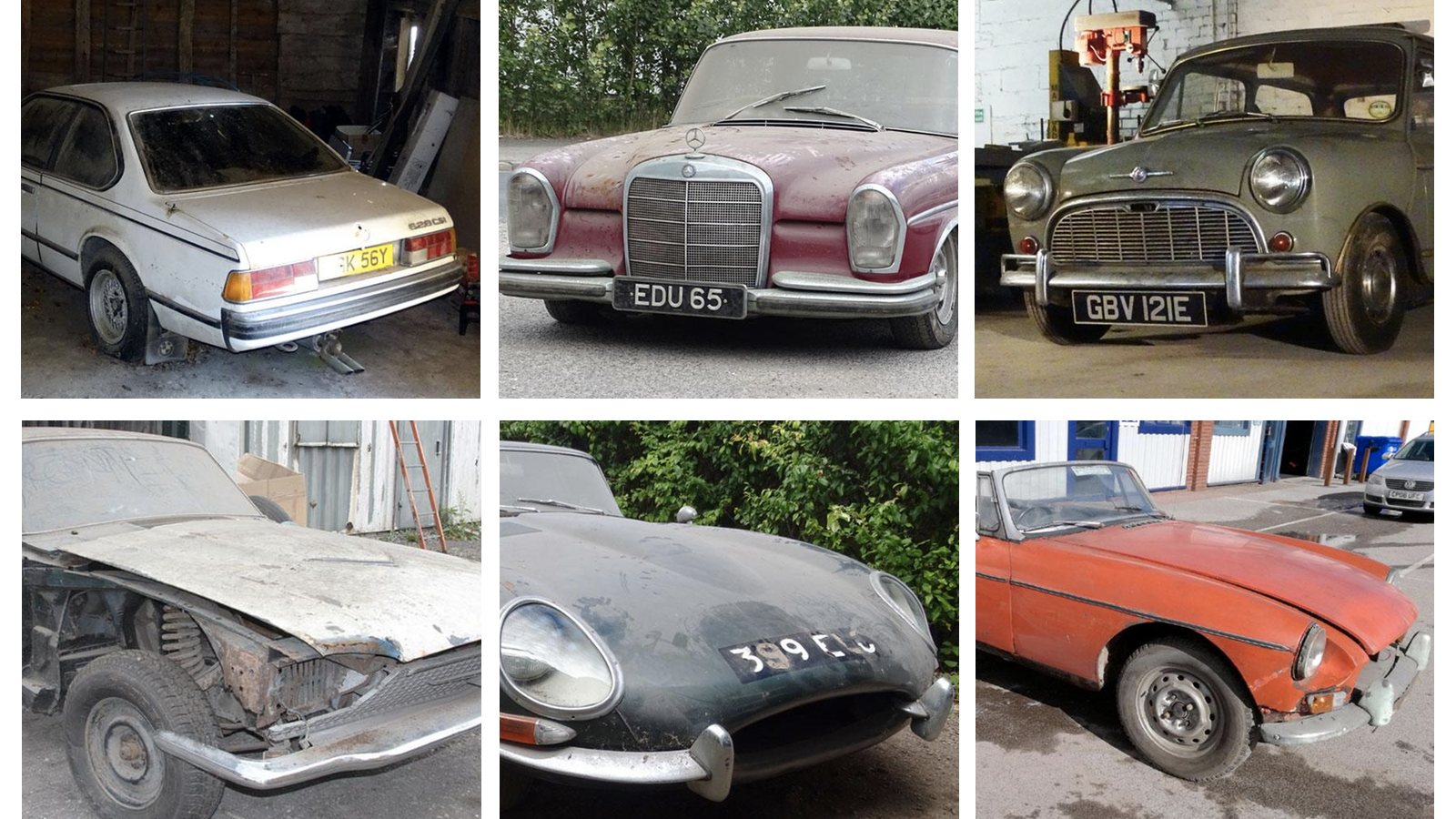 Six barn-finds you can buy next week