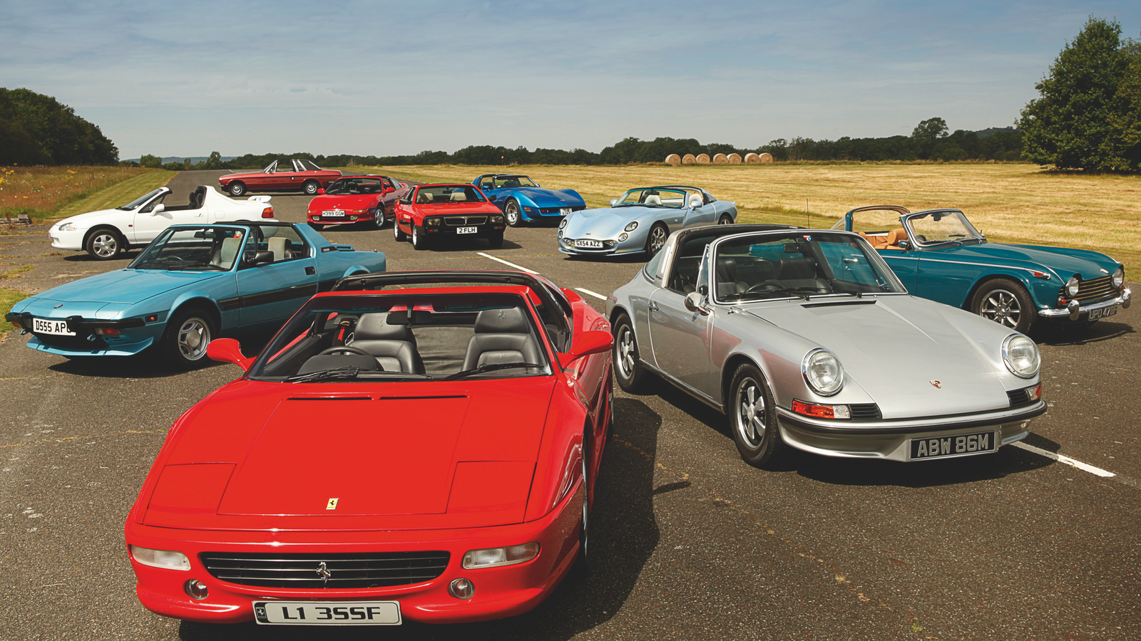 Ten of the best classic Targa top sports cars