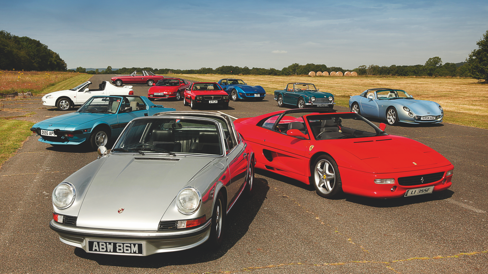 Ten of the best classic Targa top sports cars