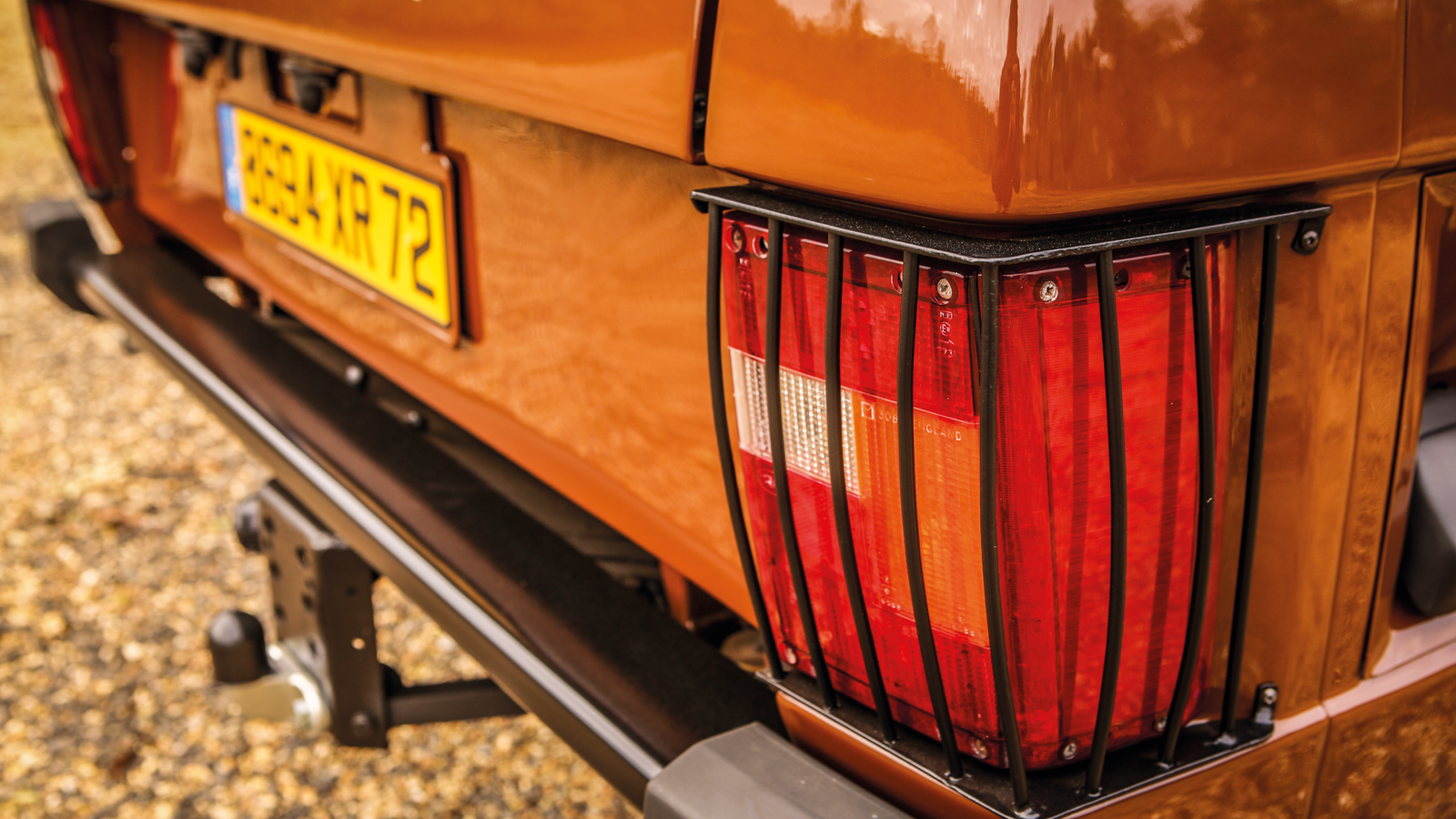 This custom roofless Range Rover was inspired by Bond